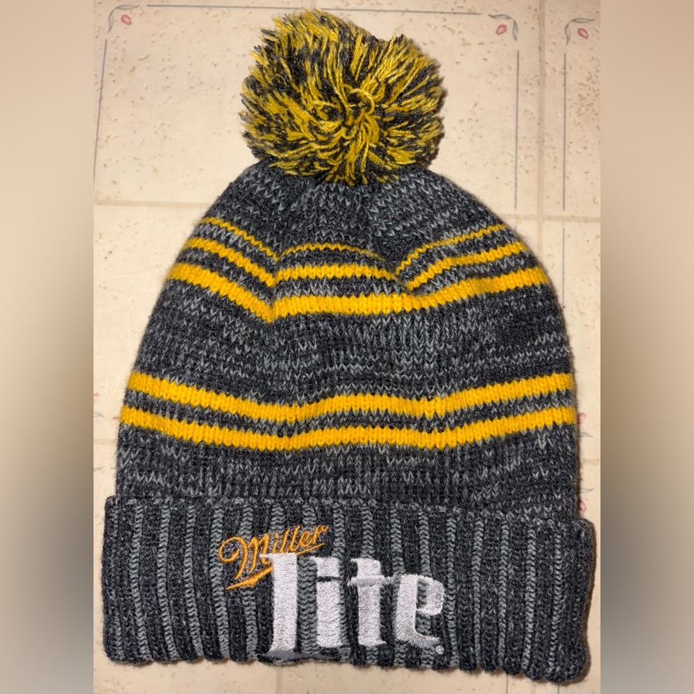 **SOLD** Miller Lite toque